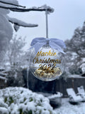 Gold Bells Family Christmas Decoration