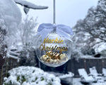 Gold Bells Family Christmas Decoration