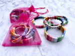 Tila bracelet, Tile Bracelets, Enamel Bracelet, Stacking Bracelets, Love Bracelet, Gift for her
