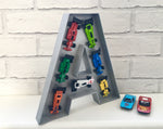 Car name sign, Boys room decor, Birthday gift for him, Personalised Father's Day gift