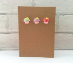 Cupcake decor, Happy Birthday card, Handmade Birthday card