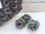 Grey nursery decor, Grey rose letter, Gray home decor, Rose filled letter, Personalised gift for birthday