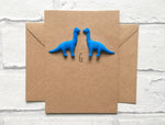 Dinosaur card, Personalised Dinosaur birthday card, Dinosaur birthday card, Dinosaur lover's gift