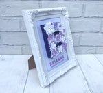 Lavender nursery decor, New baby announcement gift, Baby girl room decor, Girls bedroom decor