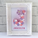 Bridal shower gift, White, pink and lilac decoration, Personalised gift for her