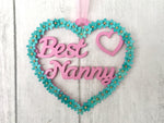 Gift for Nana, Nanny personalised gift, Best Nan gift, Best Nanny decor, Gift from Grandchildren, Gift for Nana