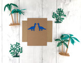 Dinosaur card, Personalised Dinosaur birthday card, Dinosaur birthday card, Dinosaur lover's gift