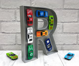 Car lover gift, Gift for boy racer, Present for Nephew, Toy car bedroom decor, Man cave decor, Car room decor, Cars