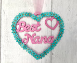 Gift for Nana, Nanny personalised gift, Best Nan gift, Best Nanny decor, Gift from Grandchildren, Gift for Nana