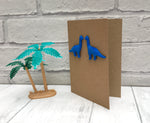 Dinosaur card, Personalised Dinosaur birthday card, Dinosaur birthday card, Dinosaur lover's gift