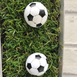 Gift for football fan, Astroturf bedroom decor, Football themed present, Grass and footballs, Football gift for son