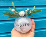 Mum Christmas Decoration, Mum Christmas Tree Bauble