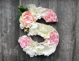 Freestanding Floral Letter