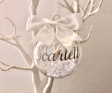 Personalised Christmas Baubles