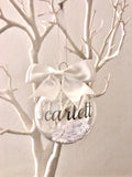 Personalised Christmas Baubles